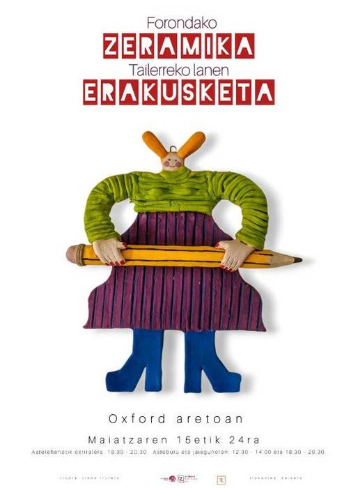 Forondako zeramika tailerreko erakusketa