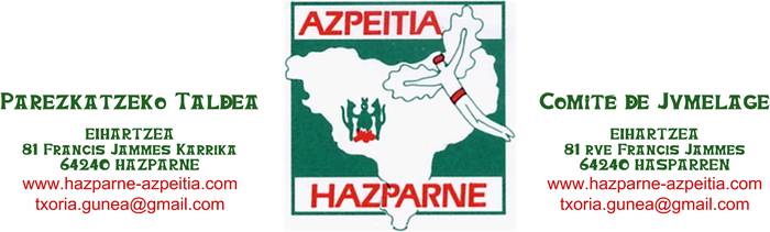 Azpeitia-Hazparne 30.parezkatze urteburua