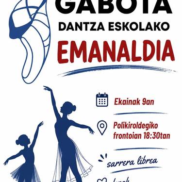 Emanaldia: Gabota Dantza Eskolako emanaldia