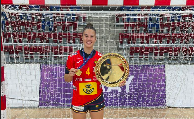 Libe Arruabarrenak EHF Championship txapelketa irabazi du Espainiako selekzioarekin