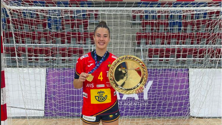 Libe Arruabarrenak EHF Championship txapelketa irabazi du Espainiako selekzioarekin