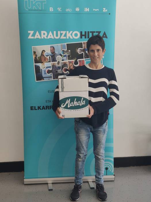 Itziar Iruretagoienak irabazi du Mahala produktuen saskia