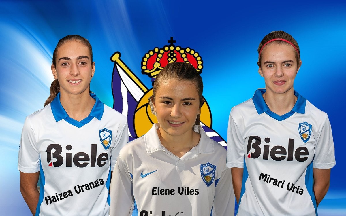 Elene Viles, Haizea Uranga eta Mirari Uria, Realera
