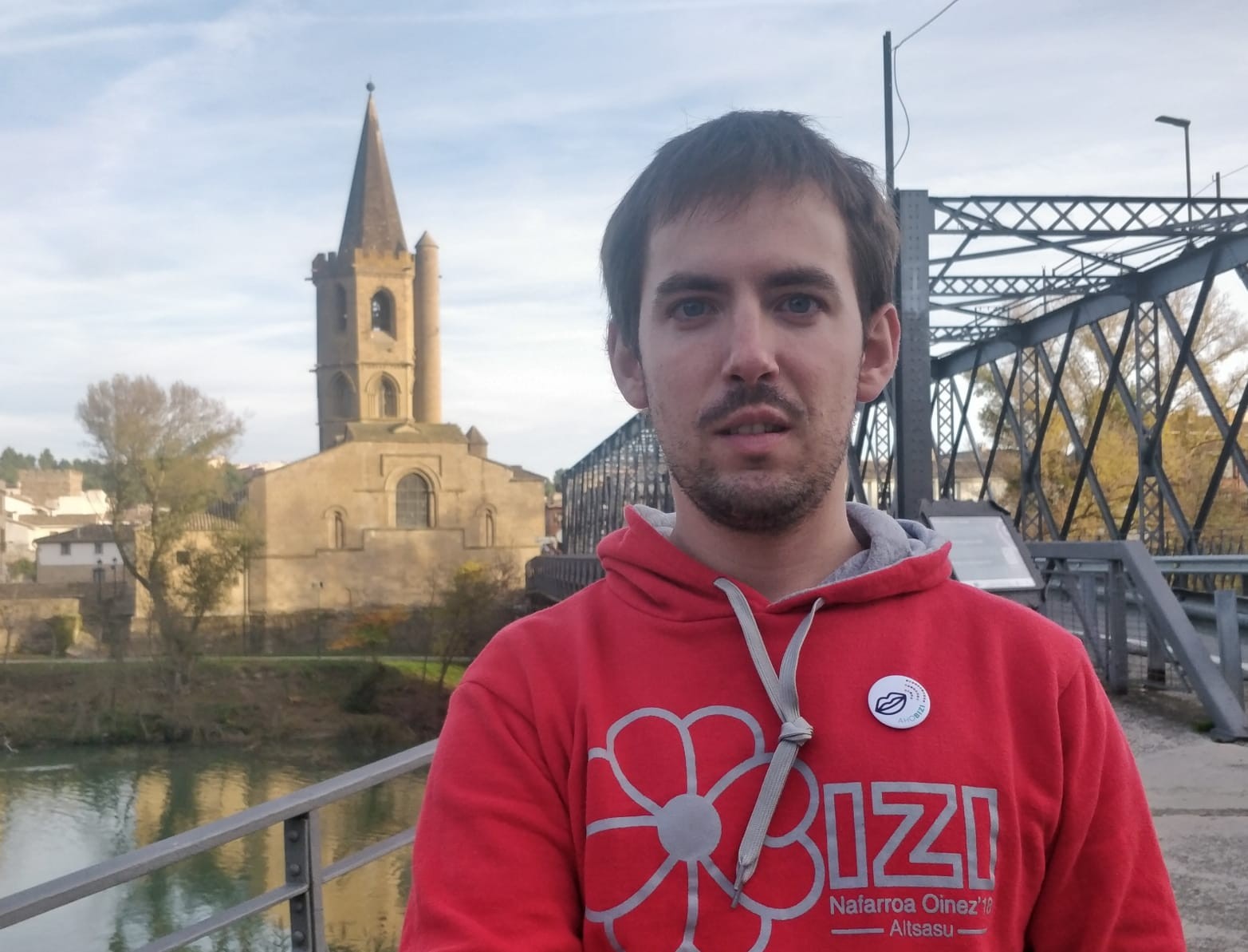 Gorka Agirre: "Euskaraldia hasi baino lehen ekin nion Zangozan ariketa hori praktikatzeari"