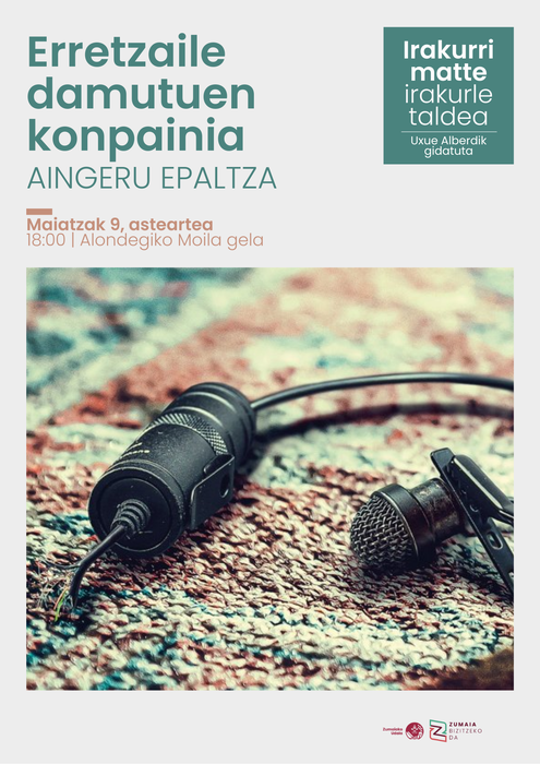 Irakurle taldea: Aingeru Epaltzaren 'Erretzaile damutuen konpainia'