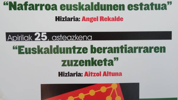 Iriaun elkarteak bi hitzaldi antolatu ditu datozen asteetarako