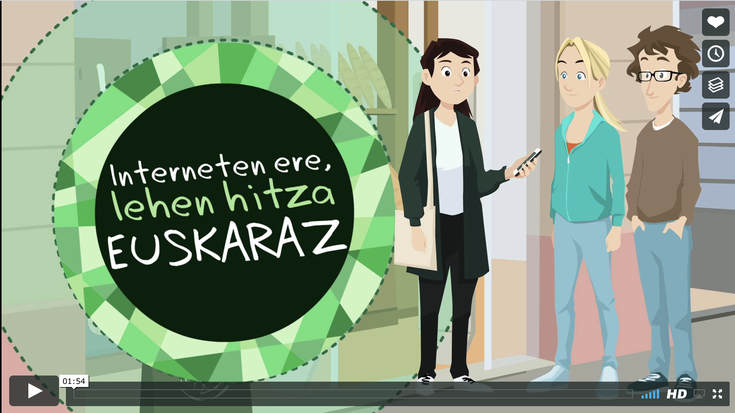 [BIDEOA] Zure nabigatzailea euskaraz al daukazu?