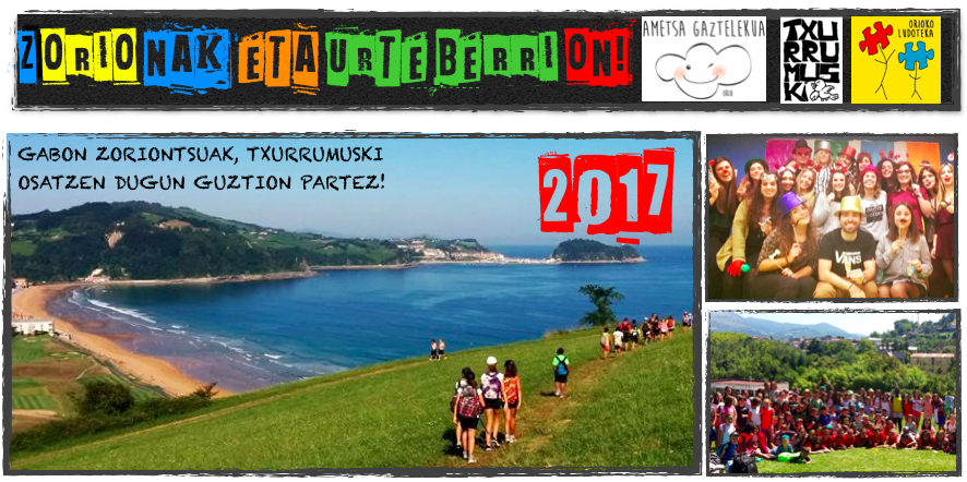 ZORIONAK ETA URTE BERRI ON! 