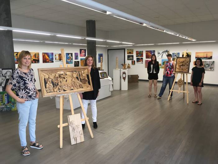 Gaur zabalduko dute Azpeitiko arte eta diseinuko ikasleen erakusteketa