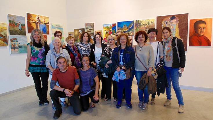 Pintura eta zeramika ikastaroetako erakusketak zabaldu dira Oxforden