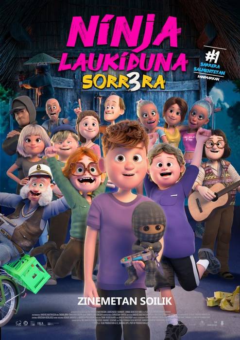 Zinema: 'Ninja laukiduna. Sorrera'