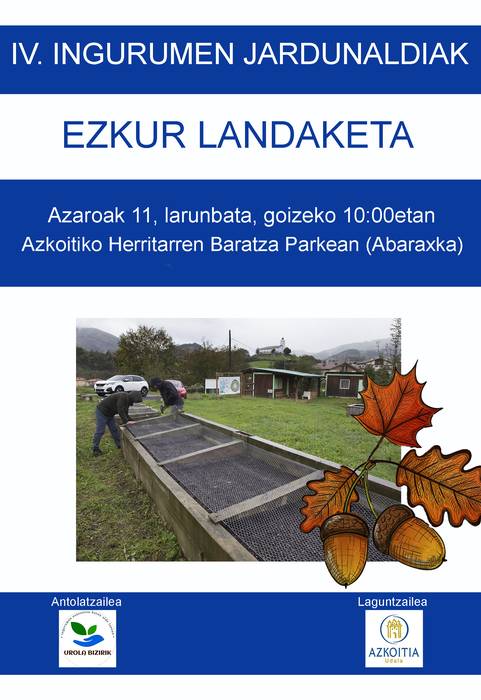 IV. Ingurumen Jardunaldiak: Ezkur landaketa