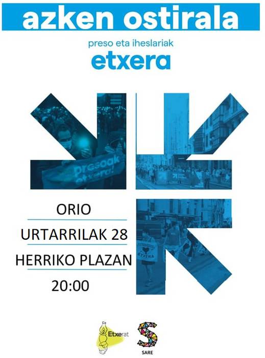 Presoen eta iheslarien eskubideen aldeko elkarretaratzea