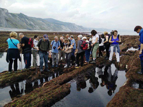 Marearteko zabalgunera bisita gidatuak eskainiko ditu Geoparkeak asteburuan