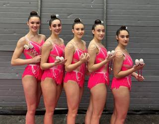 Zubiberriko gimnastek lan ona egin dute Tolosan