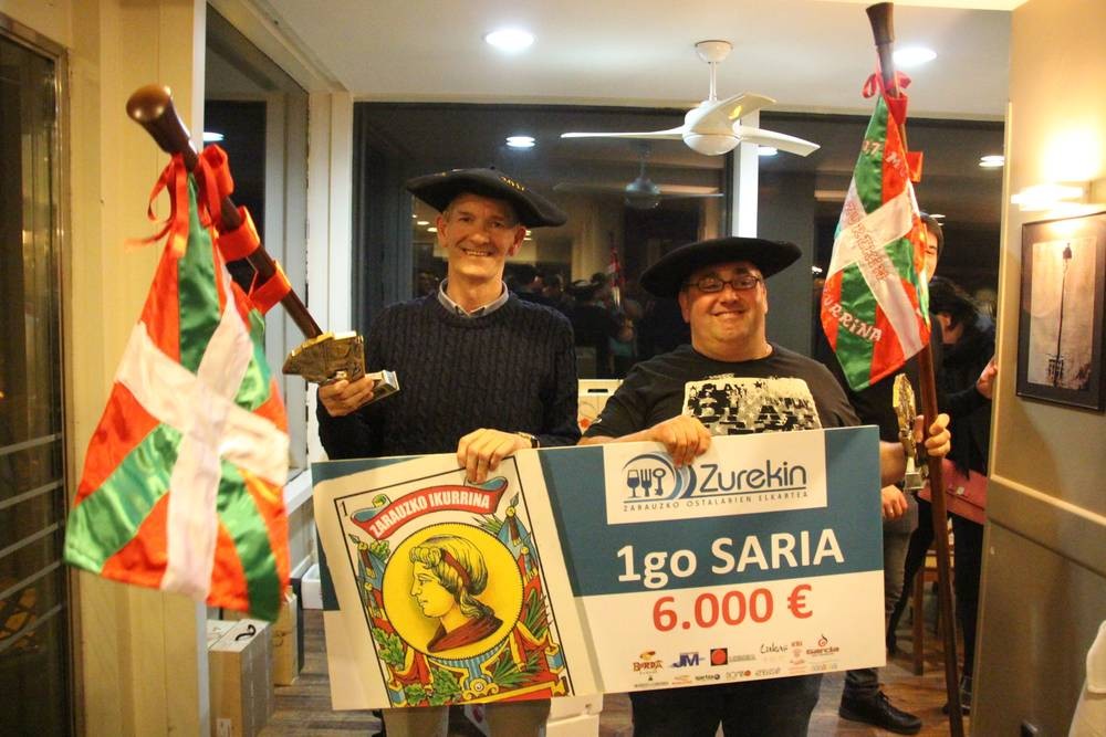 Jesus Mari Alkortak eta Mikel Kaperotxipik irabazi dute Zarauzko Ikurrina