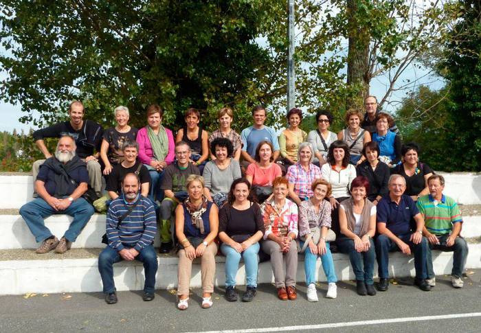 Mutxiko Egunean izan dira zarauztarrak, Arrangoitzen