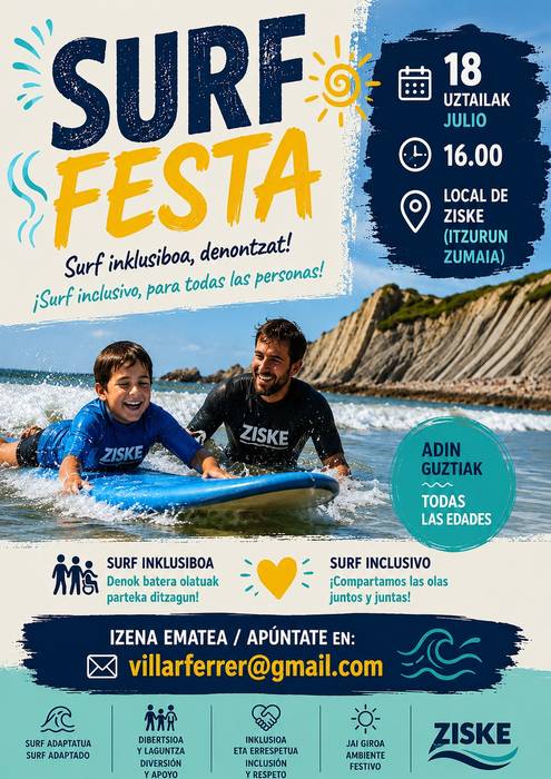 Surf inlusiboko jardunaldia