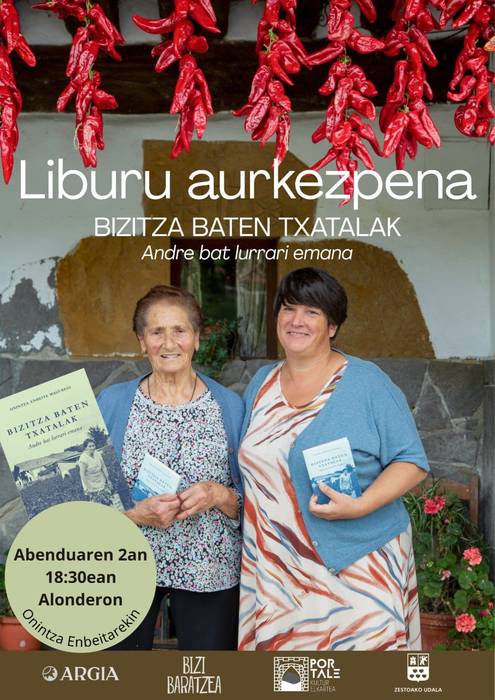 Liburu aurkezpena: 'Bizitza baten txatalak'