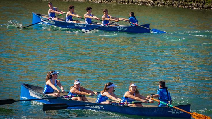 ZAEko absolutu eta infantil mutilak azkarrenak izan dira batel ligako seigarren jardunaldian