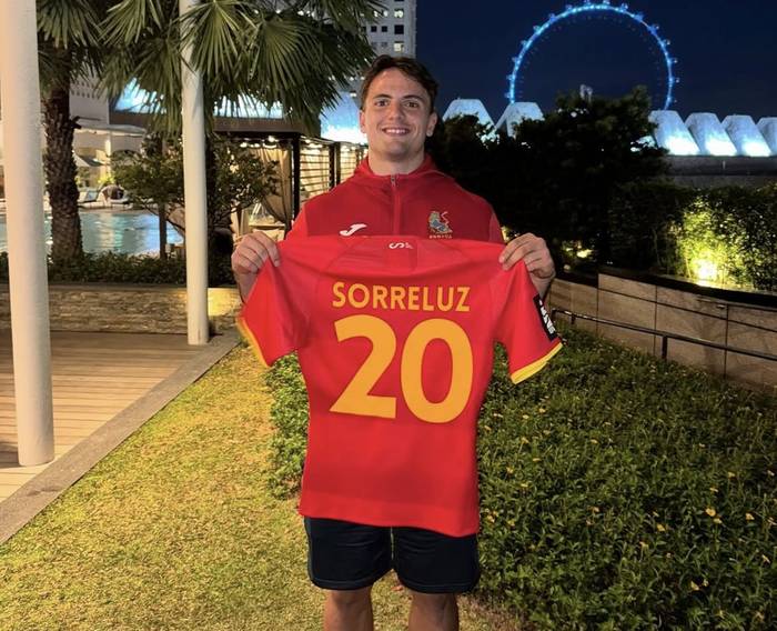 Martin Sorreluz errugbi jokalariak HSBC SVNS Singapur txapelketa jokatuko du Espainiako selekzioarekin