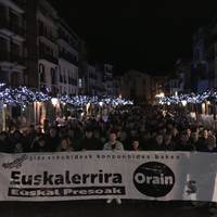 Presoen aldeko manifestazioa egingo dute datorren astelehenean