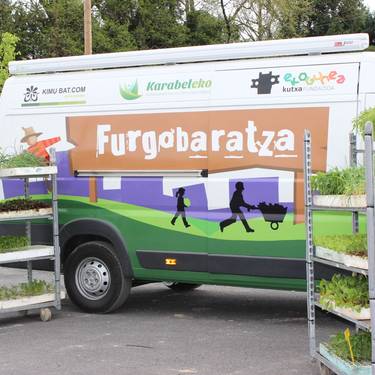 Furgobaratza zerbitzua: 'Konpostaje tailerra'