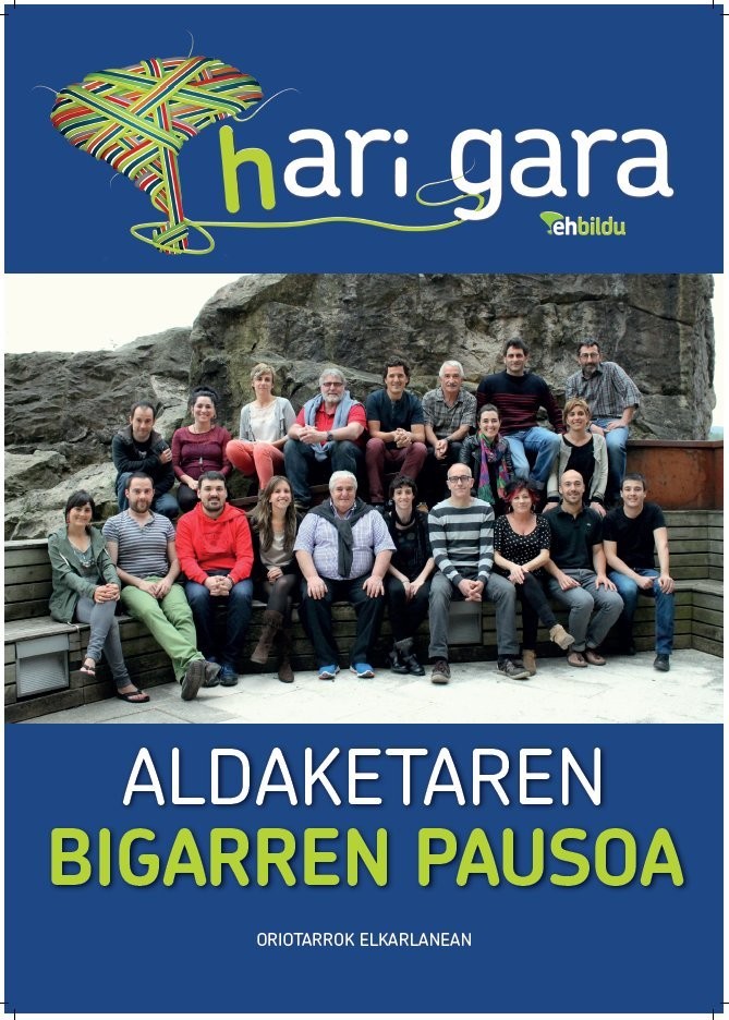 Aldaketaren Bigarren Pausoa. Orioko EH Bildu 2015