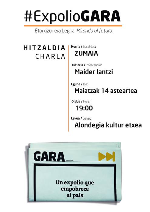Gara egunkariaren inguruko hitzaldia