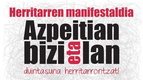 Forum kirol-dendaren irekiera salatzeko protesta egingo dute Azpeitian