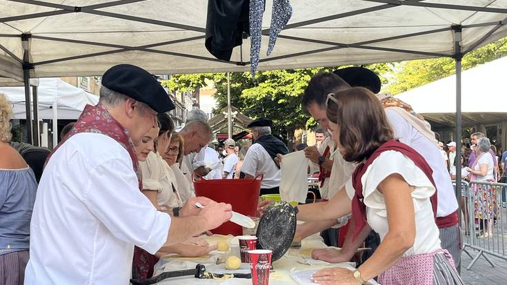 Taloak, sagardoa eta erromeria, Euskal Jai egunean festa giroan jarraitzeko