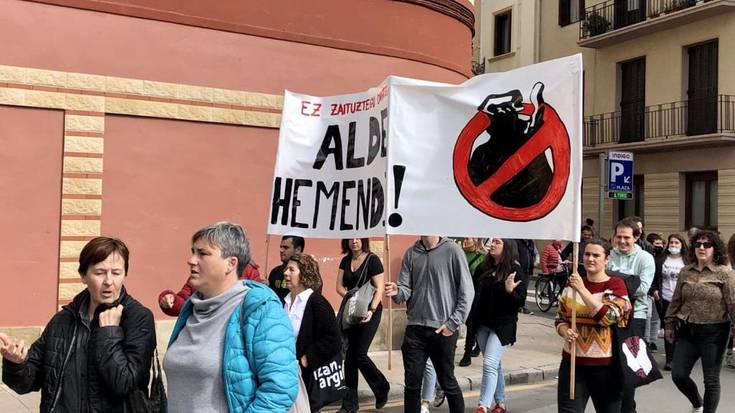 Manifestazioa egingo dute bihar "indar okupatzaileek alde egin dezaten"