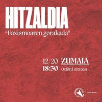 Hitzaldia: 'Faxismoaren gorakada'