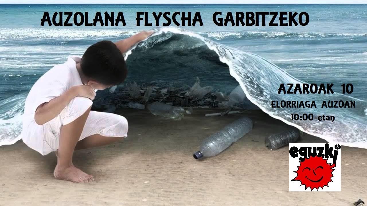 Harraldea auzolanean garbitzeko deia egin du Eguzkik