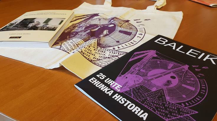 Erakusketa batekin hasiko dira Baleikeren 25. urteurreneko ekitaldiak