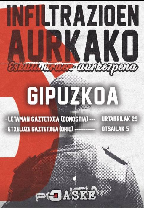 Aurkezpena: 'Poliziaren infiltrazioen aurkako eskuliburua'