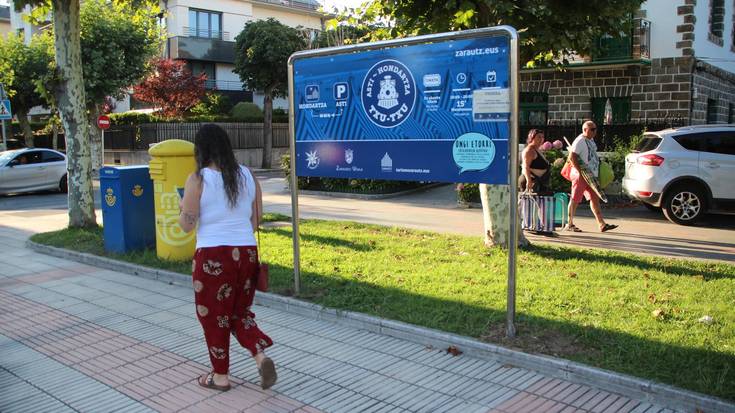 Txu-txu tren zerbitzua jarri dute Astiko disuasio aparkalekutik herrigunera