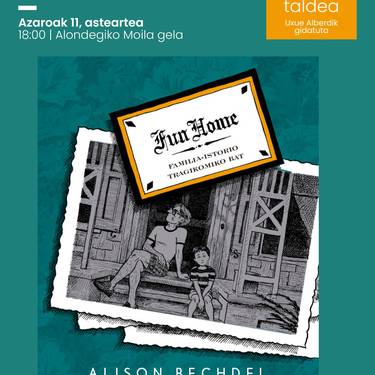 Irakurri matte: Alison Bechdelen 'Fun home'
