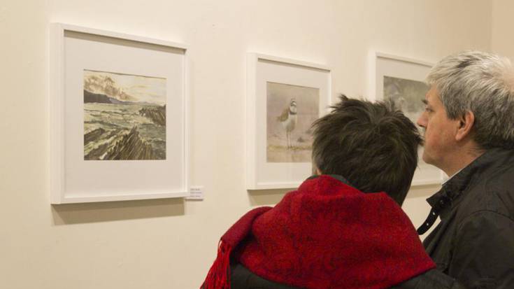 Amarakuarela taldearen erakusketa