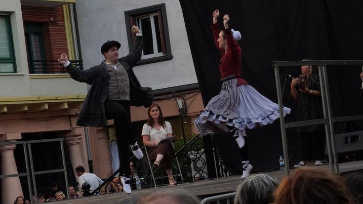 Jone Arriaran eta German Aranburu Zarauzko Binakako Dantza Txapelketako garaile, aurten ere