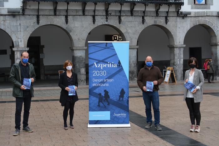 Herritarren bizi kalitatea helburu duen Azpeitia 2030 Plan Estrategikoa aurkeztu du udalak