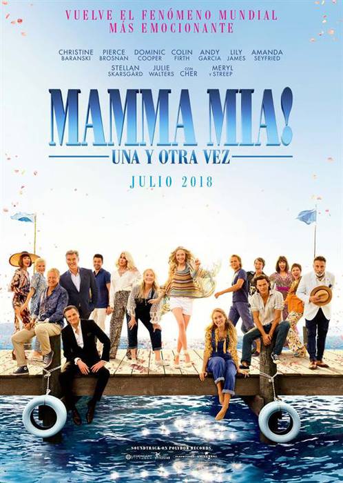 'Mamma mia: una y otra vez' filma