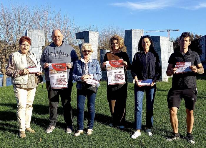 Irabazleen eskuetan daude 'Zumaia, 10eko Esperientzia' kanpainako sariak