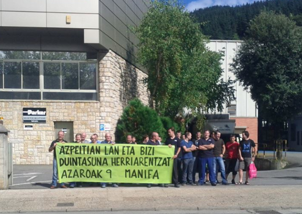 Glual-ekoek ere bat egin dute azaroaren 9ko protestarekin