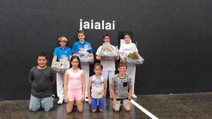 Gonzalo Agirrek eta Ander Uretak irabazi dute sanpedroetako zesta punta txapelketa