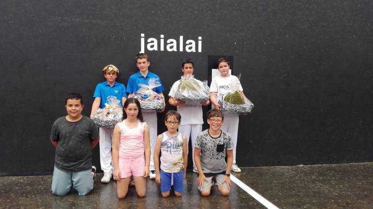 Gonzalo Agirrek eta Ander Uretak irabazi dute sanpedroetako zesta punta txapelketa