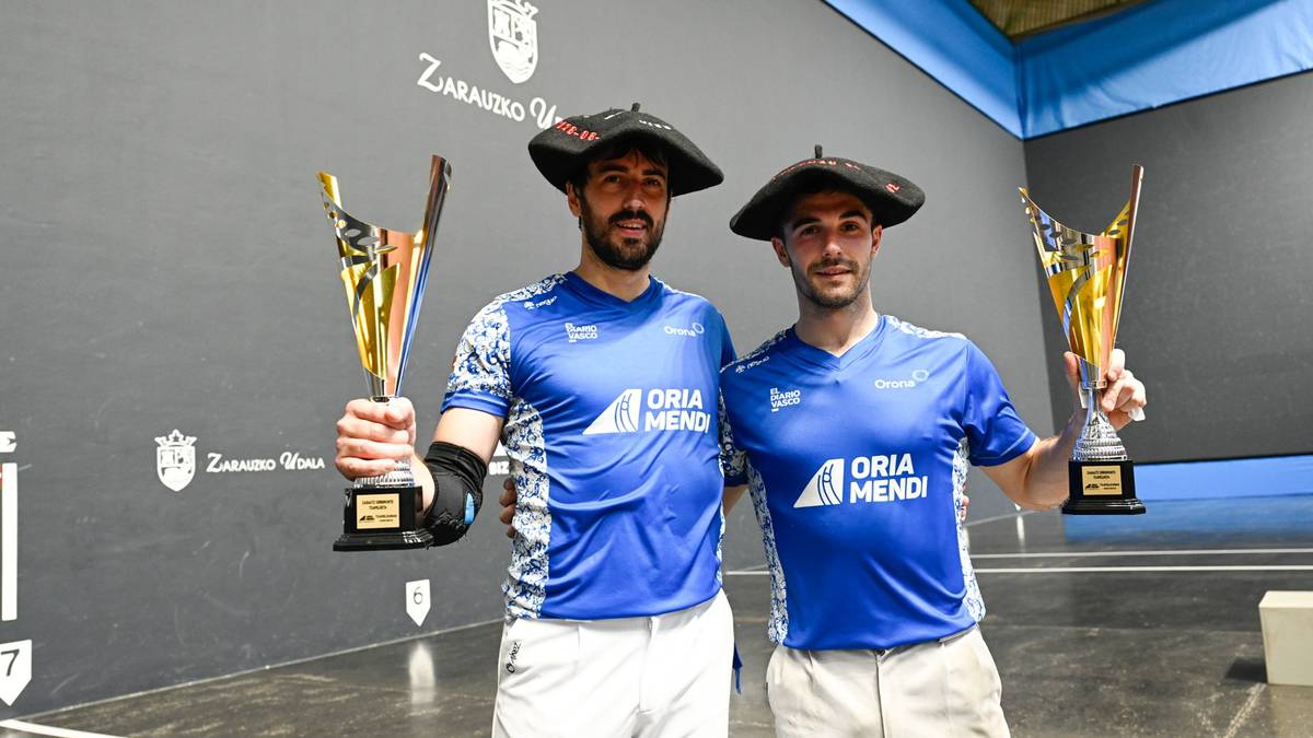 Aldabe eta Barrenetxea IV.a, Jai Alai Zarautz erremonte txapelketako garaile