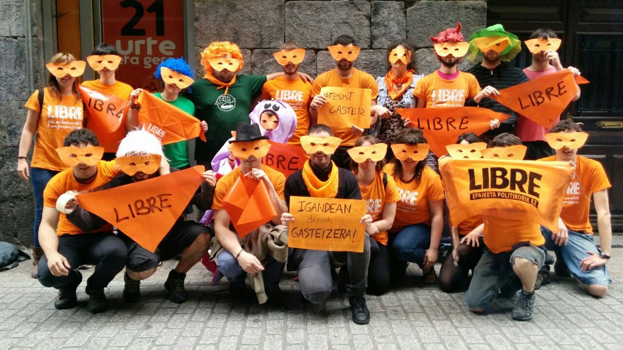 Igandean Azpeititik #ResistGasteizera joango gara