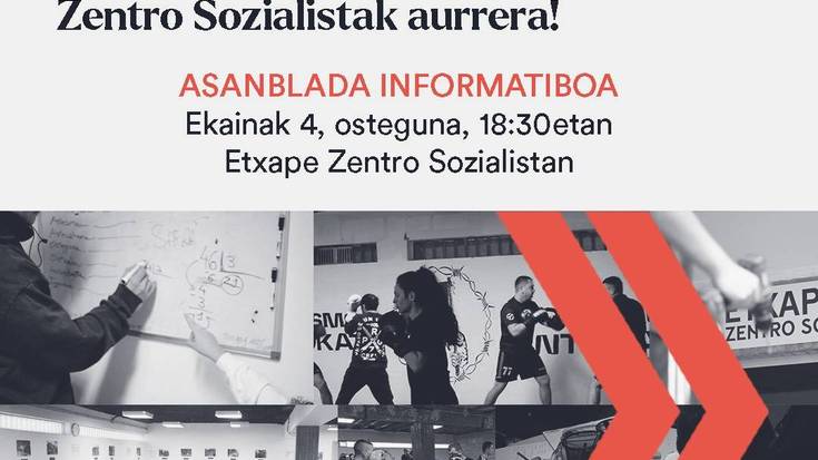 Asanblada informatiboa: Etxape arriskuan!