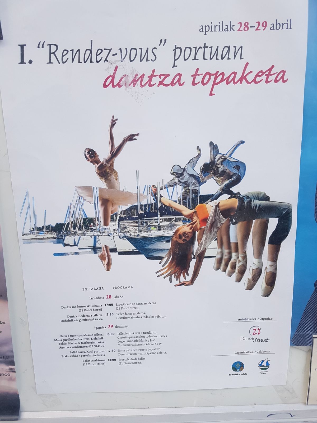 I. Rendez Vous portuan dantza topaketak egingo dira asteburuan